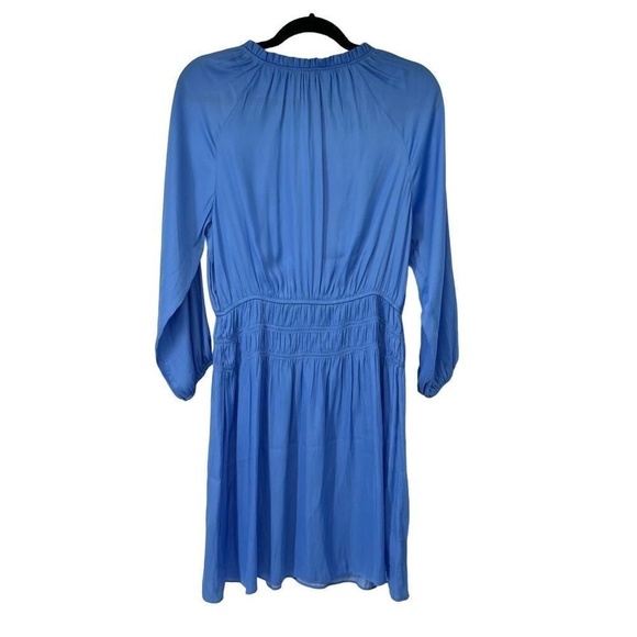 Loft Outlet Light Blue Long Sleeve Dress - Picture 9 of 9